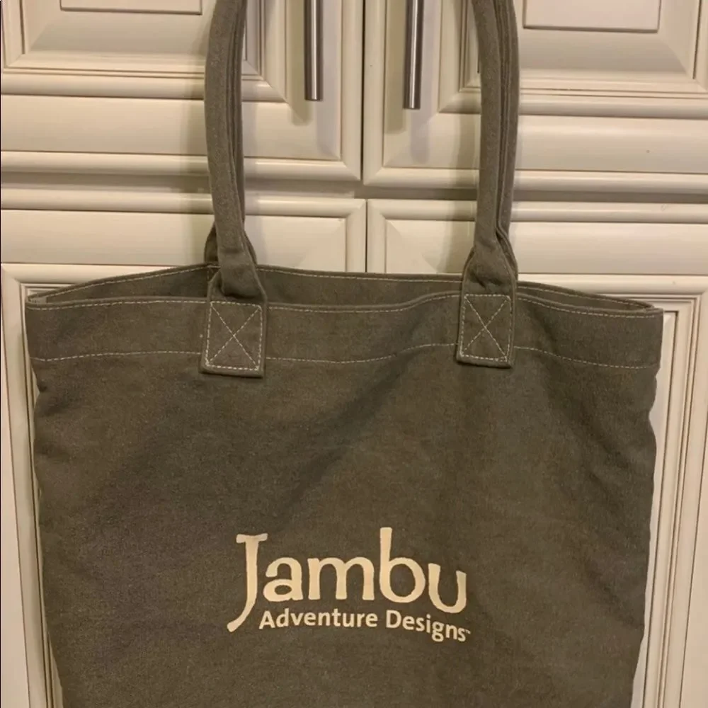 JAMBU Designers Green Large Handbag